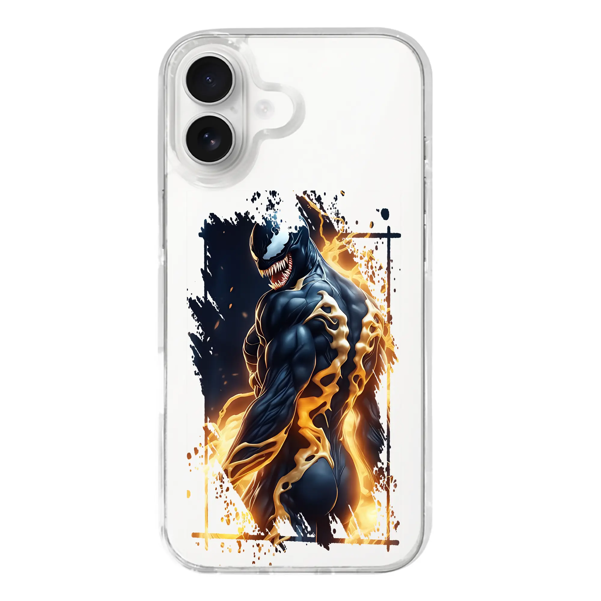 ヴェノム グッズ,ヴェノム - iPhone 17シリーズ 透明スマホケース – 薄型・耐衝撃・精密フィット保護カバー